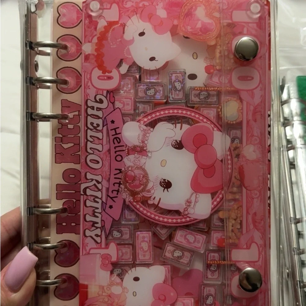ACRYLIC SHAKER BINDER NOTEBOOKS